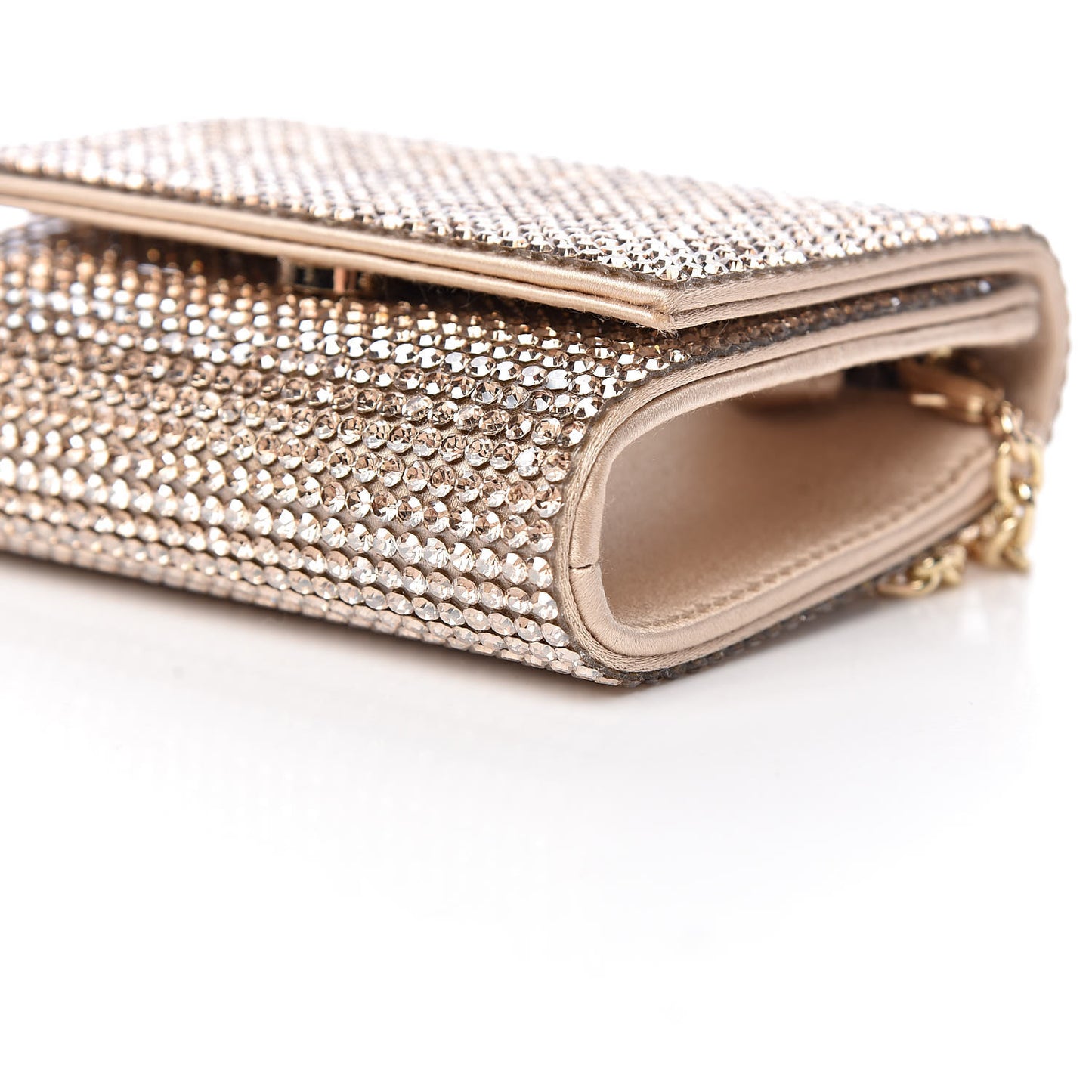 Swarovski Crystal Micro Fizzy Clutch Prosecco