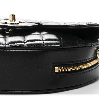 Chanel Lambskin Quilted CC In Love Heart Bag Black 10 of 11