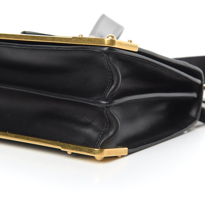 Prada City Calf Saffiano Cahier Bag Black 9 of 9