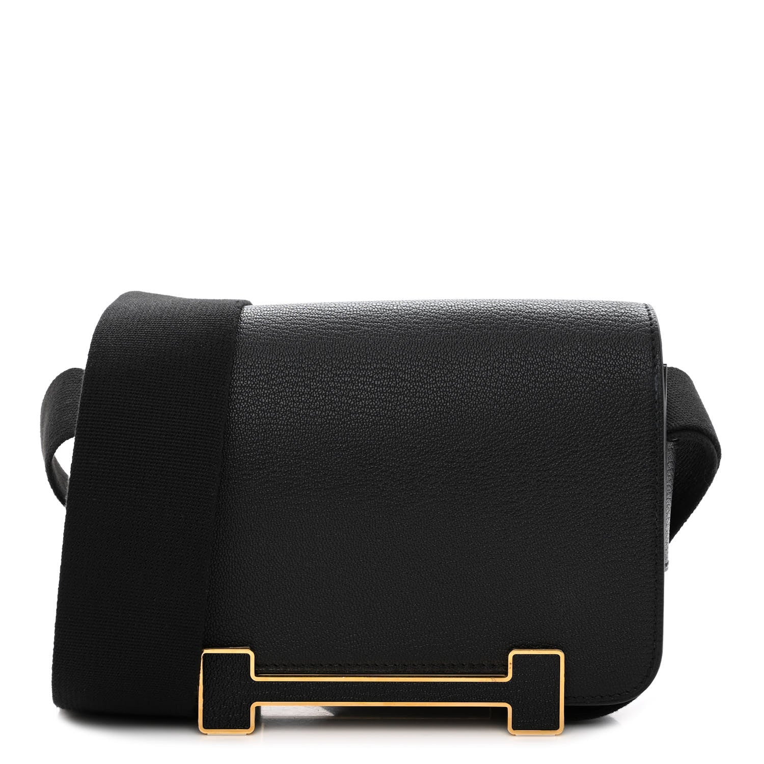 Hermes Chevre Mysore Geta Black 1 of 10