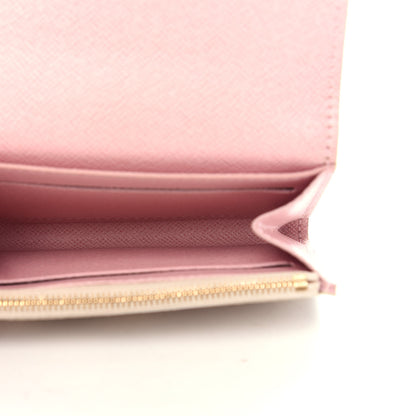 Louis Vuitton Damier Azur Rosalie Coin Purse Rose Ballerine 5 of 8