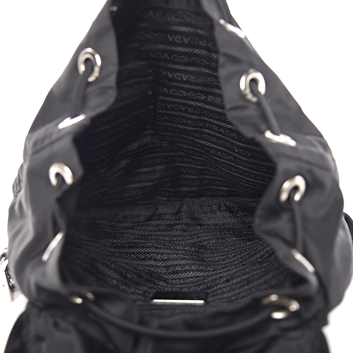 Prada Tessuto Nylon Vela Small Backpack Black 5 of 12