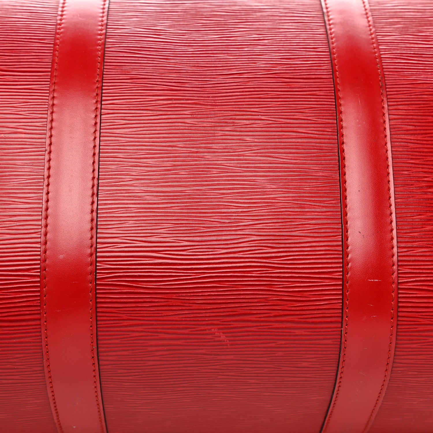 Louis Vuitton Epi Keepall 50 Castillan Red 13 of 17