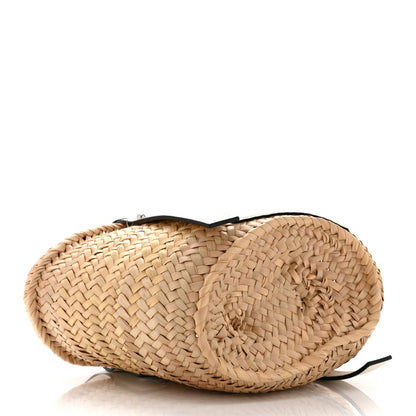 Loewe Raffia Small Basket Tote Bag Natural White 4 of 10