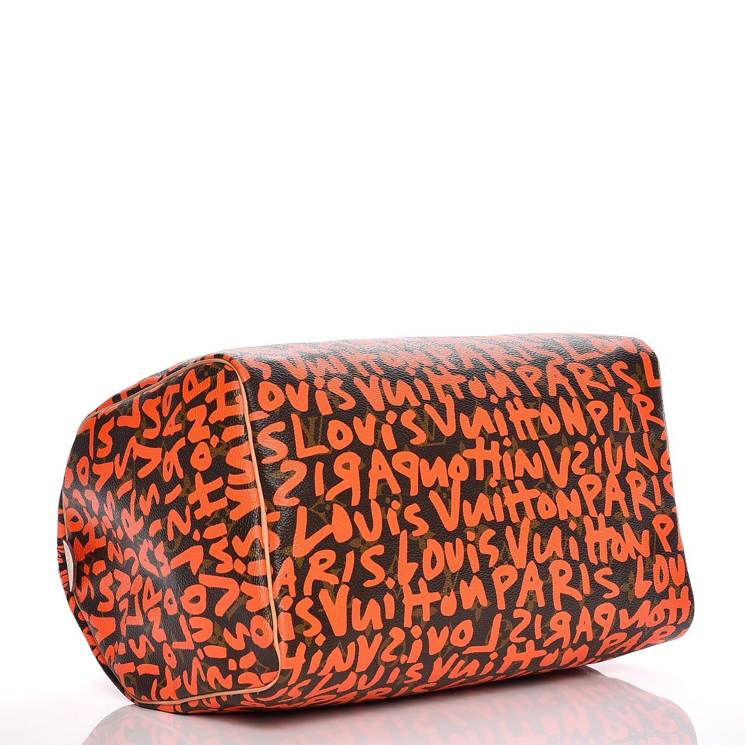 Louis Vuitton Monogram Graffiti Speedy 30 Orange 4 of 7
