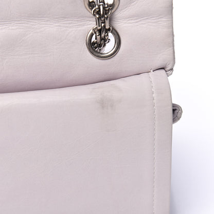 Chanel Aged Calfskin Quilted 50th Anniversary 2.55 Reissue 228 Flap White 25 of 27