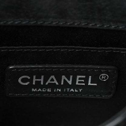 Chanel Nubuck Small Coco Twin Flap Black 5 of 9