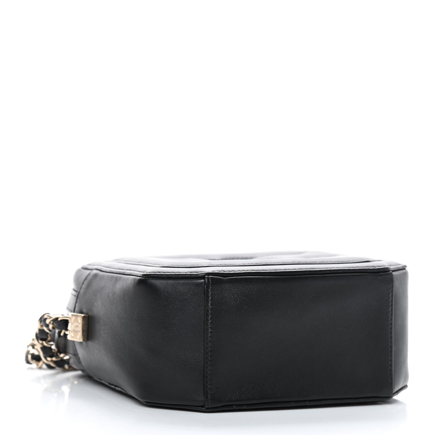 Lambskin Quilted CC On Top Vanity Black