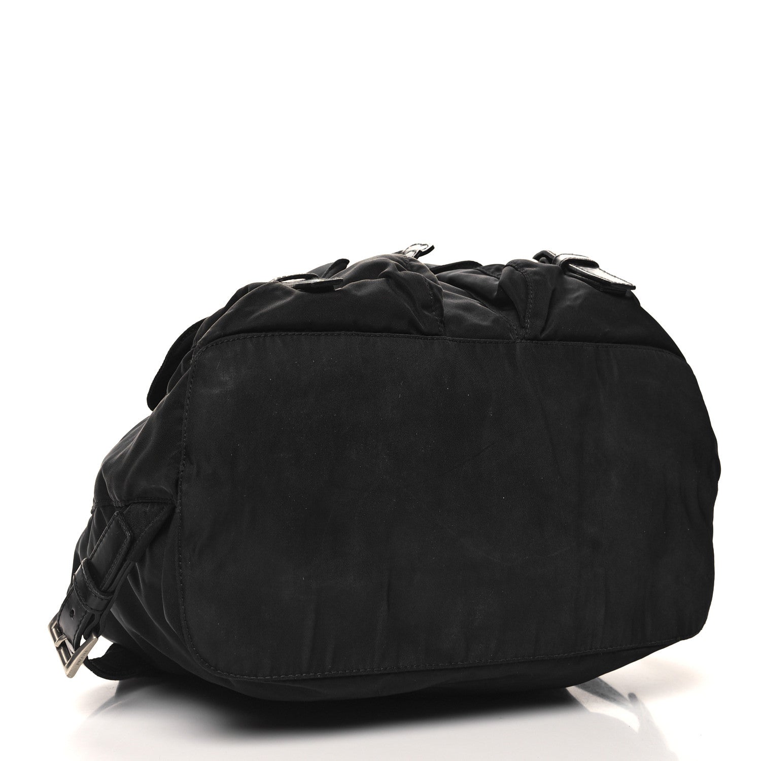 Prada Tessuto Nylon Saffiano Vela Backpack Black 4 of 11