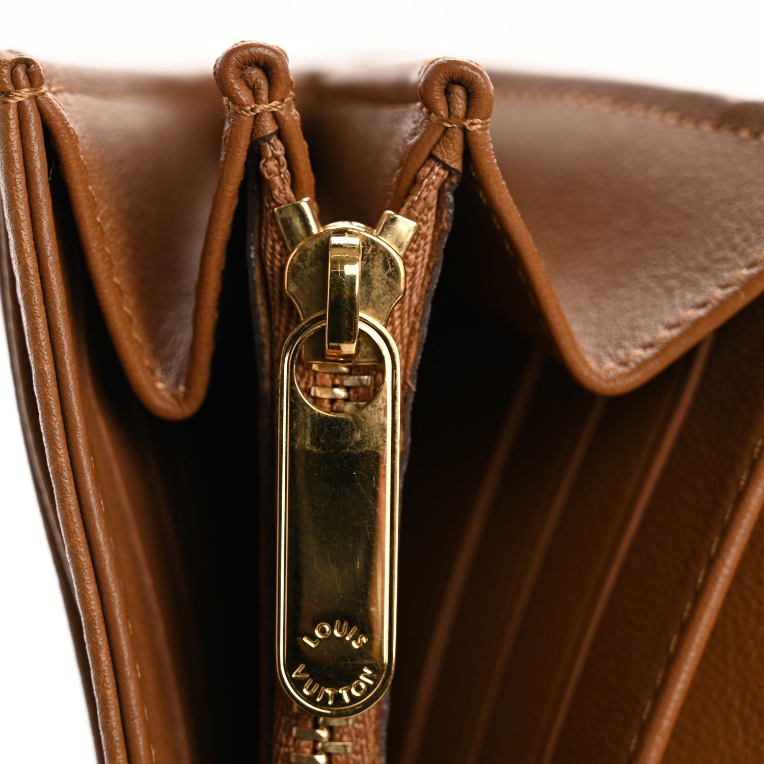 Louis Vuitton Mahina Amelia Wallet Caramel 8 of 13