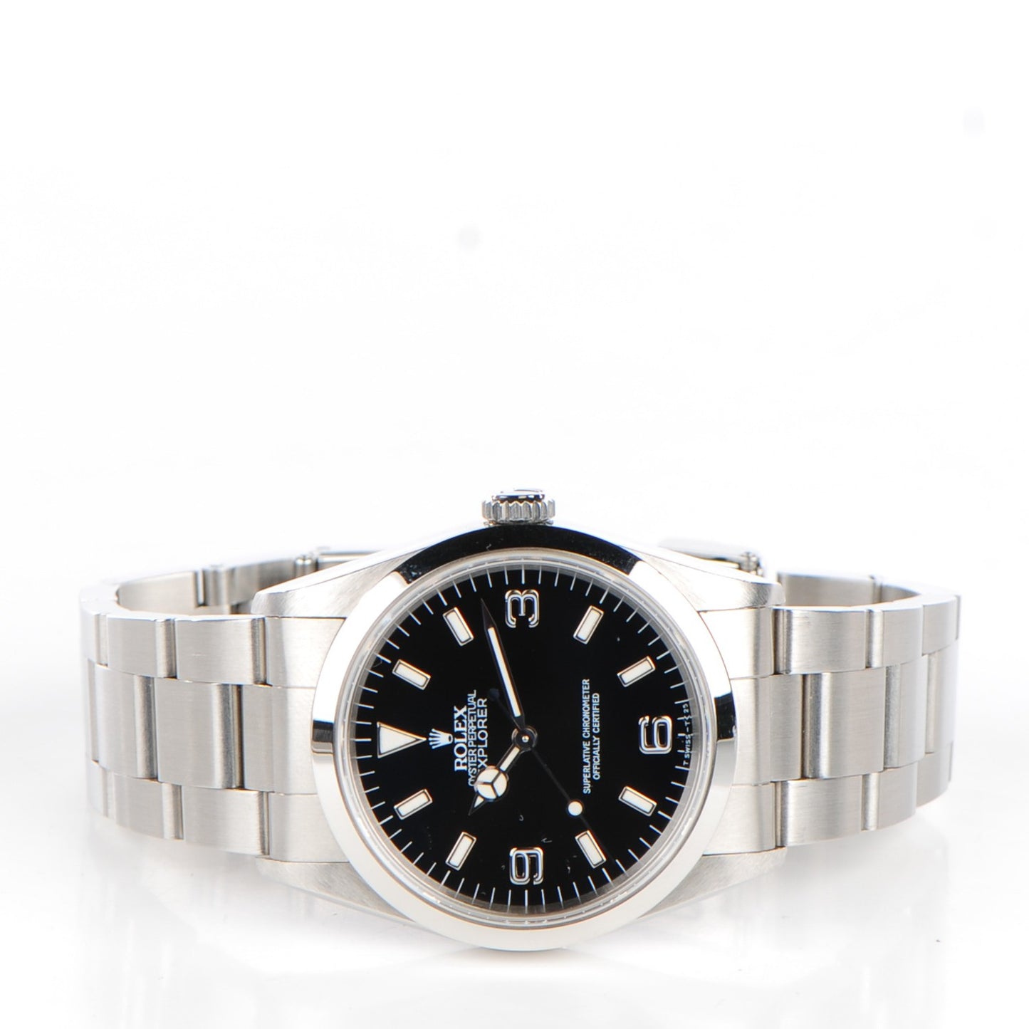 Stainless Steel 36mm Oyster Perpetual Explorer Watch Black 14270