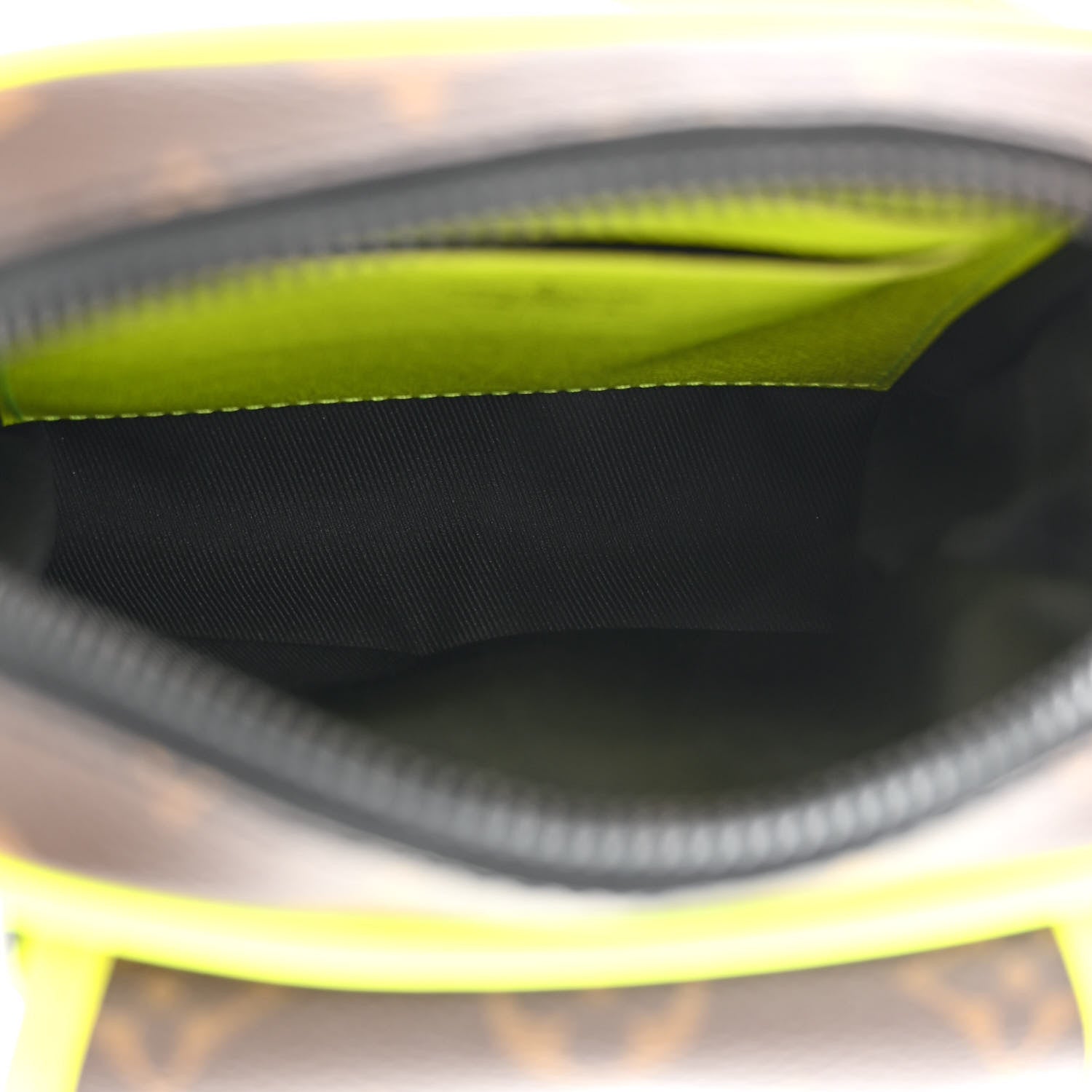 Louis Vuitton Monogram Macassar Christopher Wearable Wallet Fluorescent Yellow 5 of 9