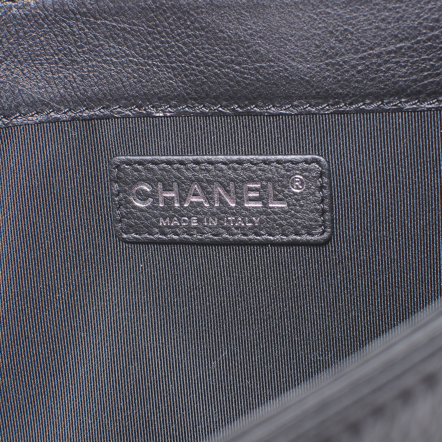 Chanel Calfskin Medium Boy Reverso Flap Black 6 of 6
