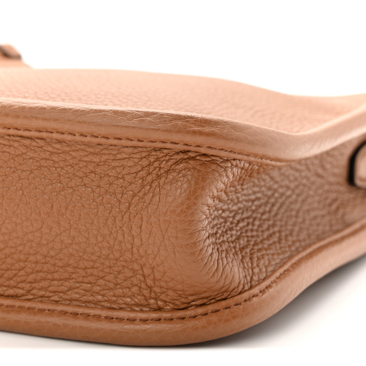 Prada Vitello Daino Soft Mini Hobo Messenger Bag Caramel 9 of 9