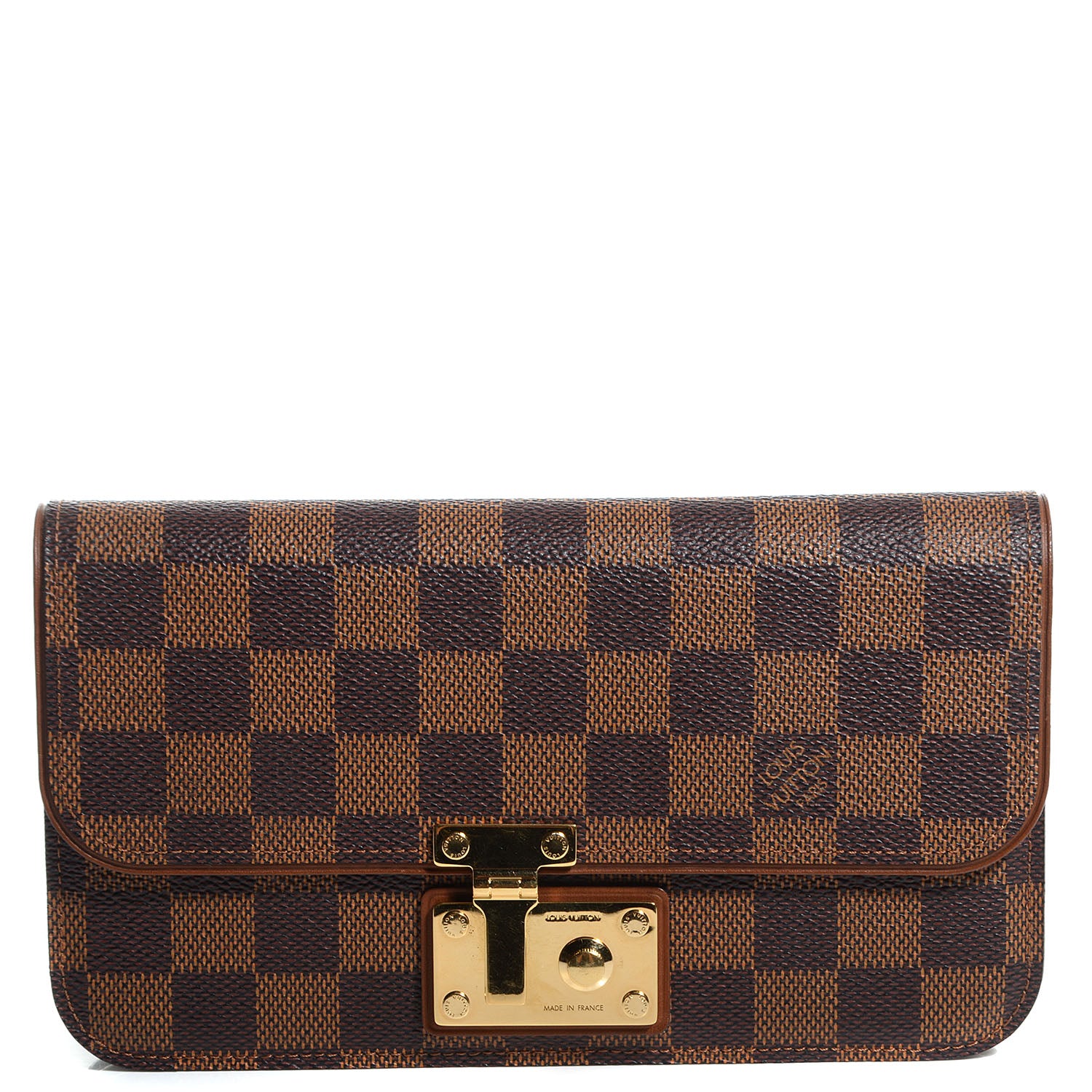 Louis Vuitton Damier Ebene Ascot Wallet 1 of 9