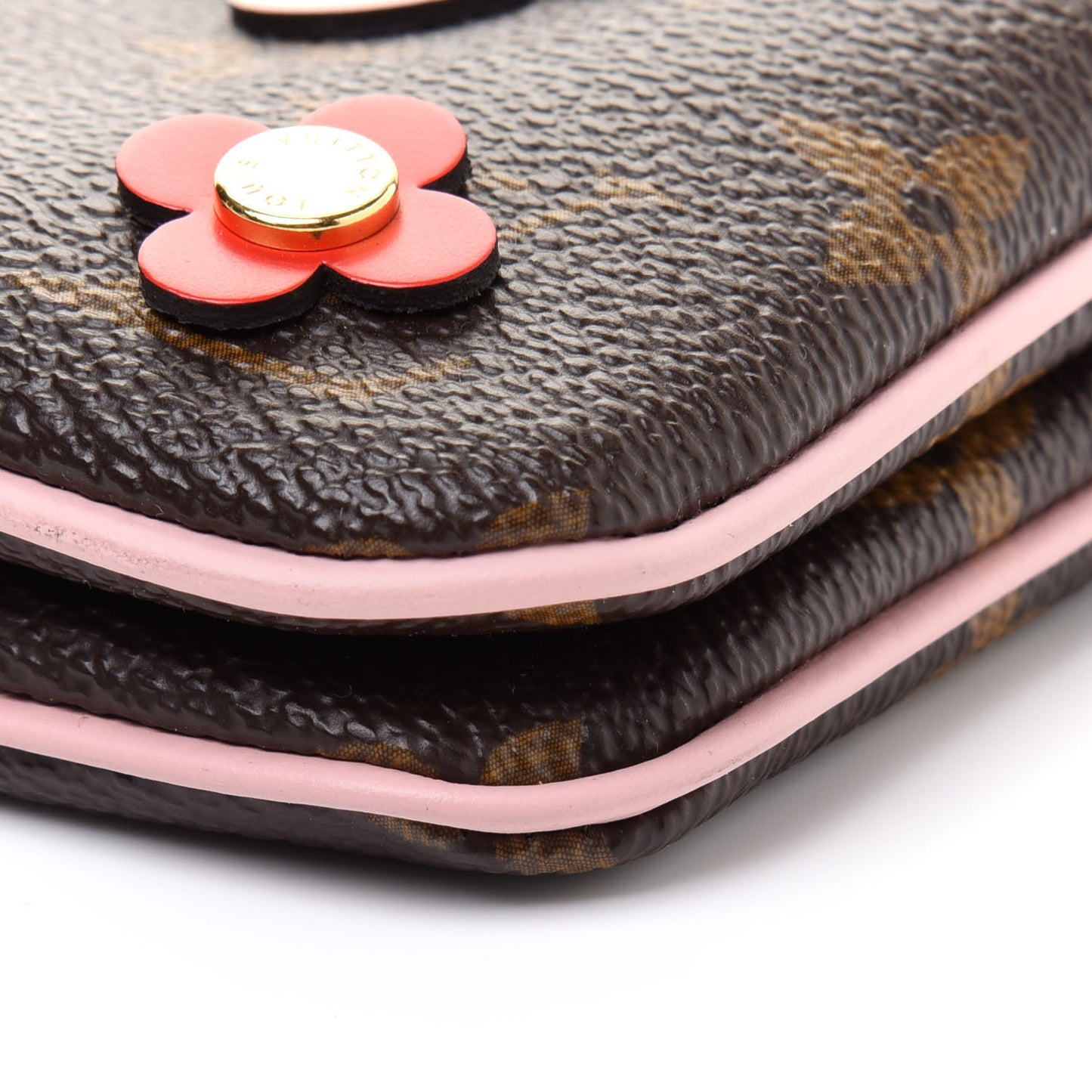Monogram Blooming Flowers Double Zip Pochette