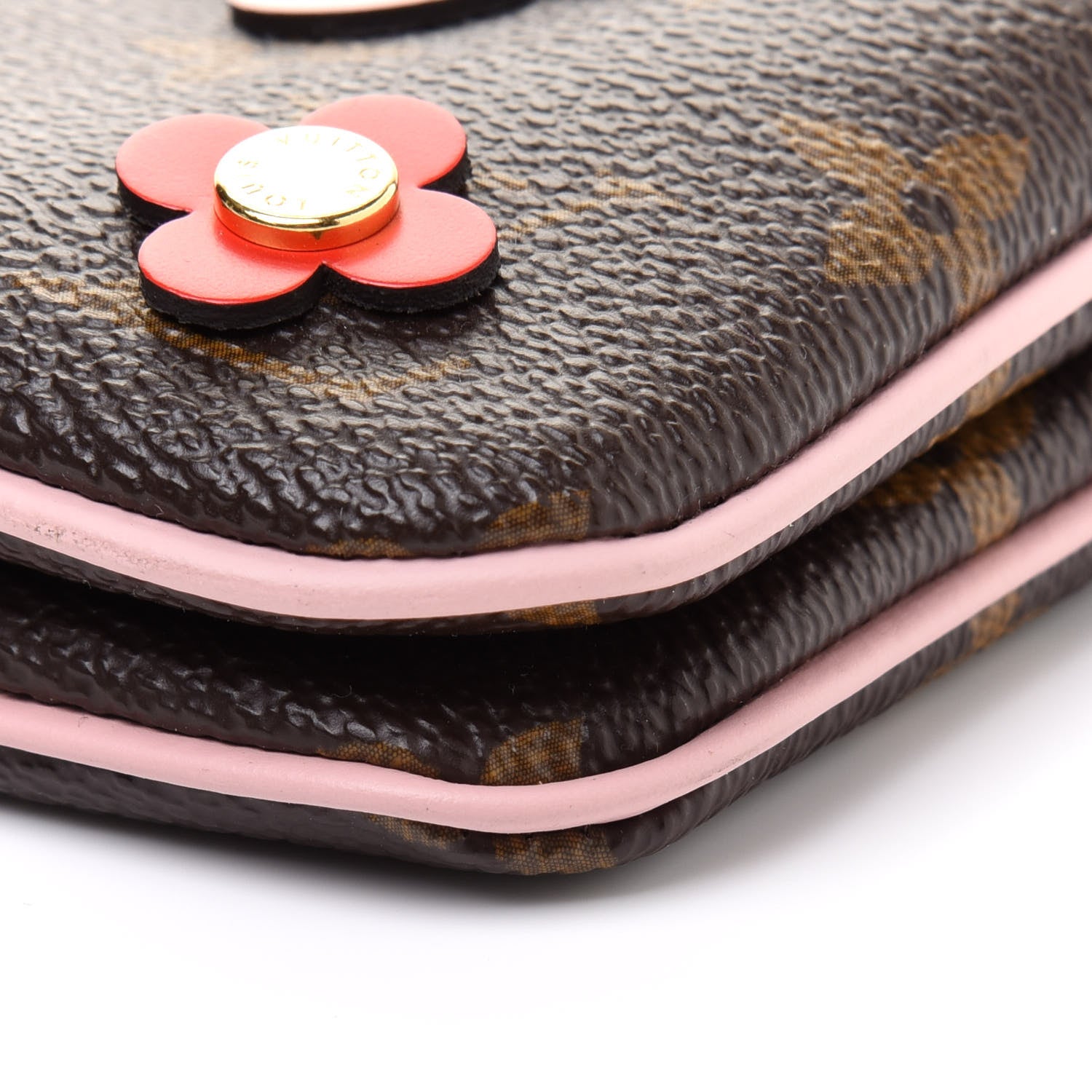 Louis Vuitton Monogram Blooming Flowers Double Zip Pochette 10 of 11
