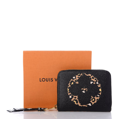 Louis Vuitton Monogram Giant Jungle Zippy Coin Purse Black 8 of 8