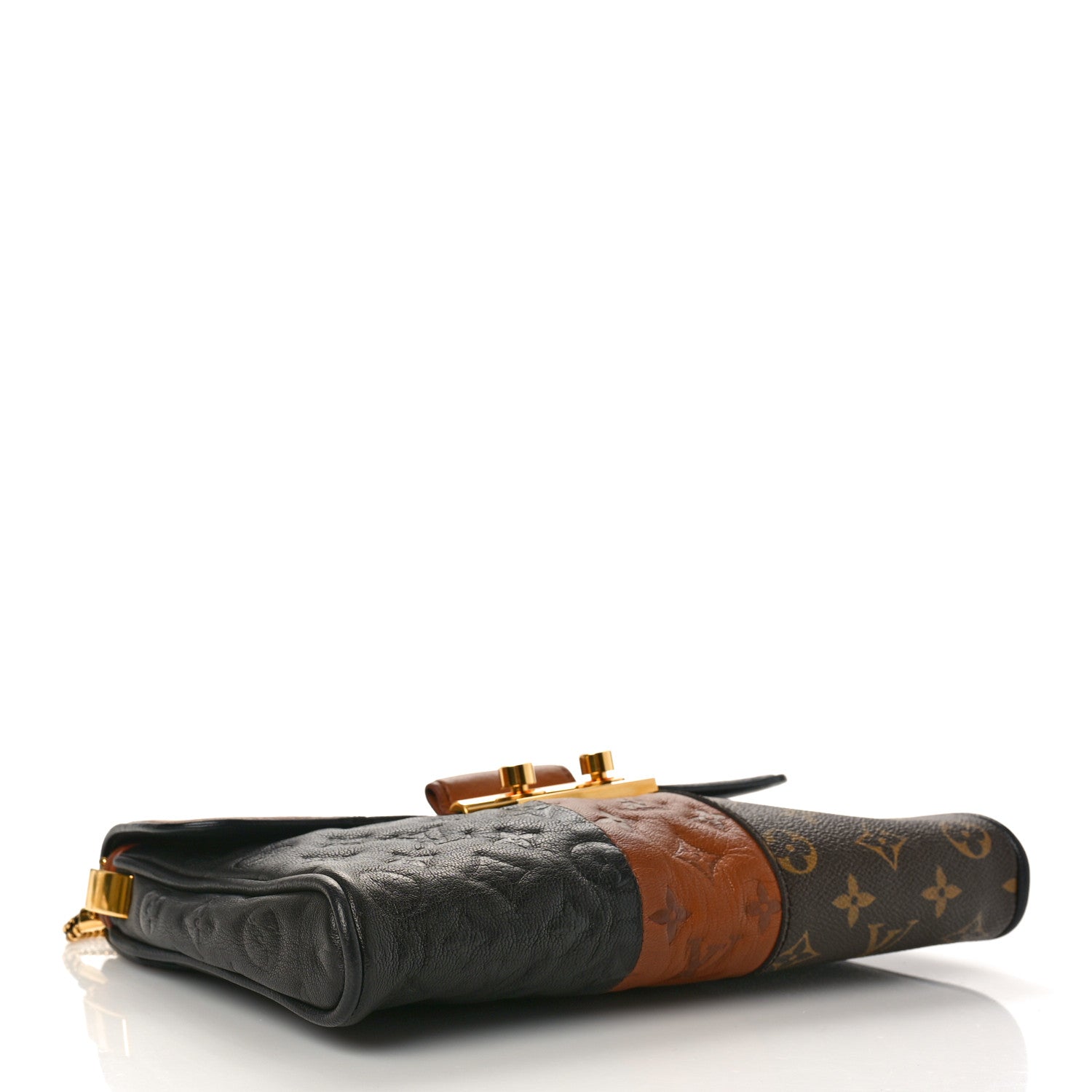 Louis Vuitton Monogram Blocks Pochette Plate Marine 7 of 9