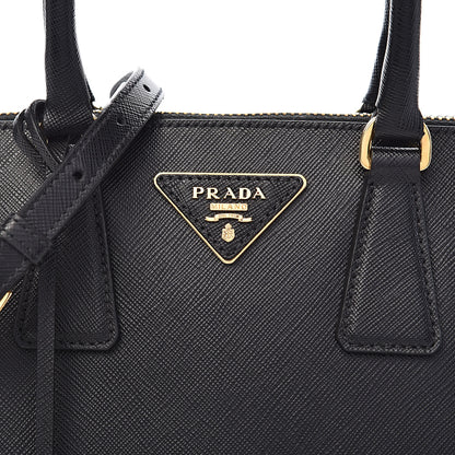 Prada Saffiano Lux Small Promenade Tote Black 10 of 10