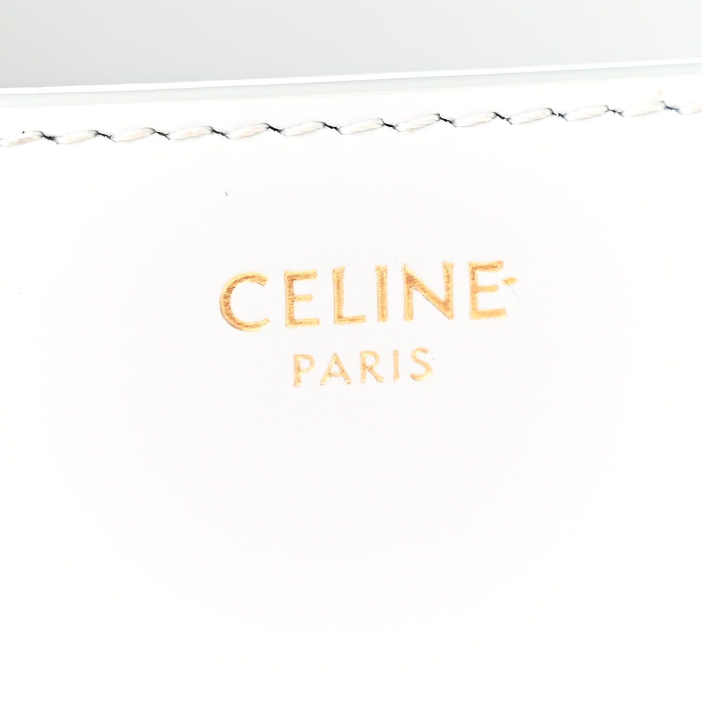 Shiny Calfskin Triomphe Shoulder Bag Soft Blue