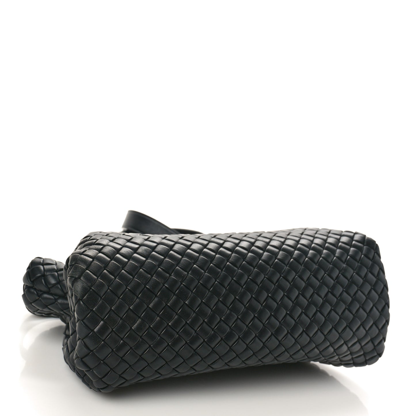 Nappa Intrecciato Small Padded The Handle Black