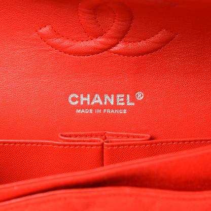 Chanel Jersey Quilted Medium Double Flap Red 6 of 13