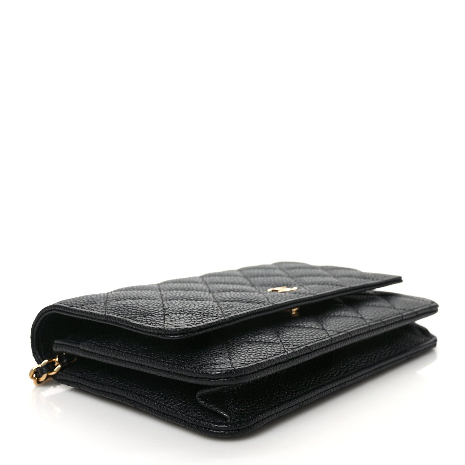Chanel Caviar Quilted Wallet on Chain WOC Black 4 of 9