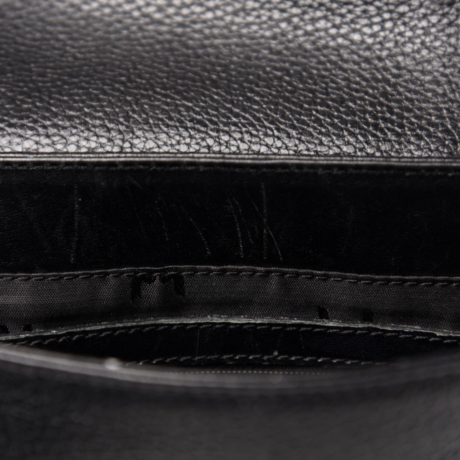 MCM Saffiano Studded Crossbody Black 9 of 12