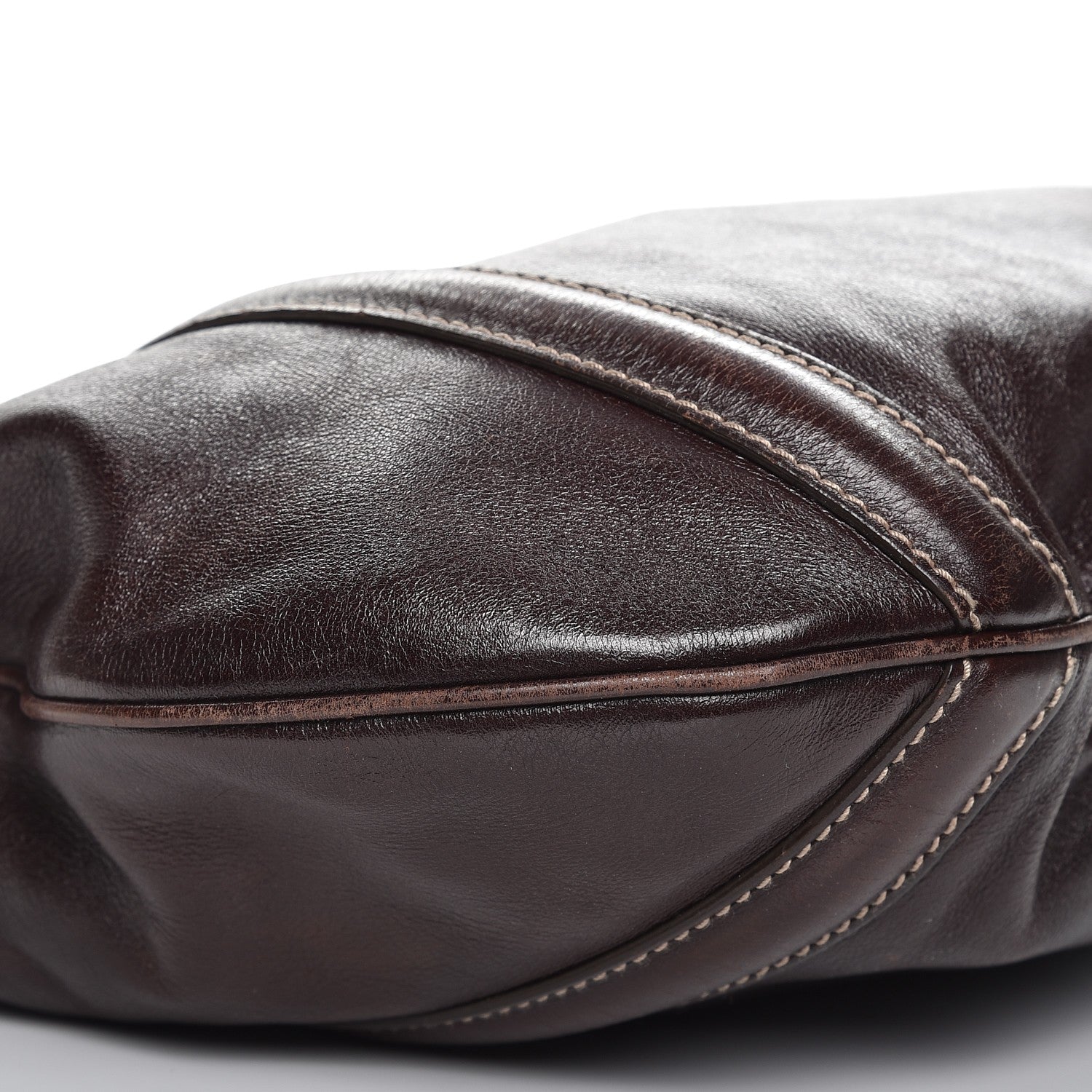 Gucci Calfskin Medium Britt Bag Dark Brown 11 of 14