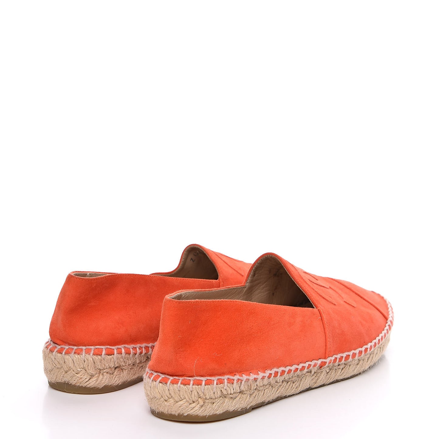 Suede CC Espadrilles 40 Orange