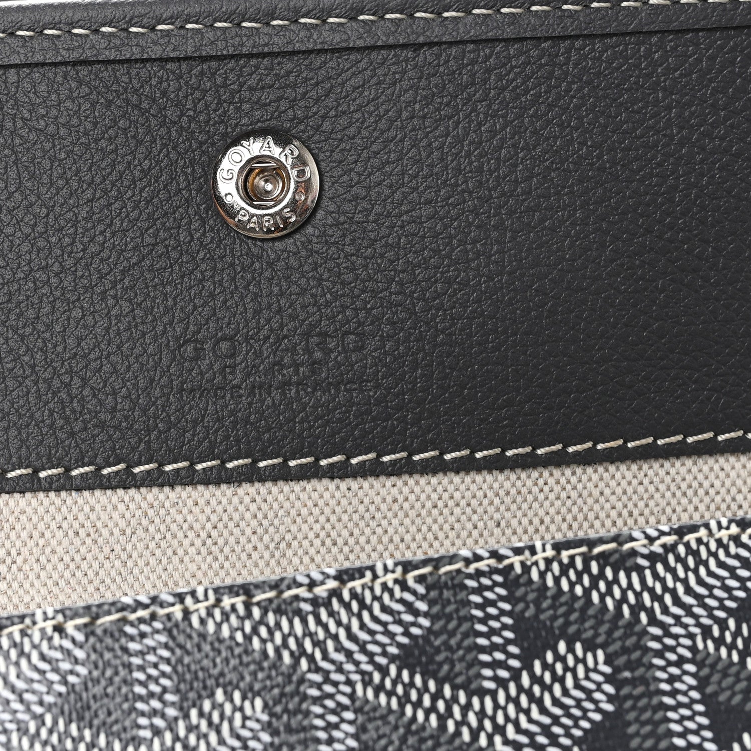 Goyard Goyardine Coeur Boheme Hobo Grey 7 of 11