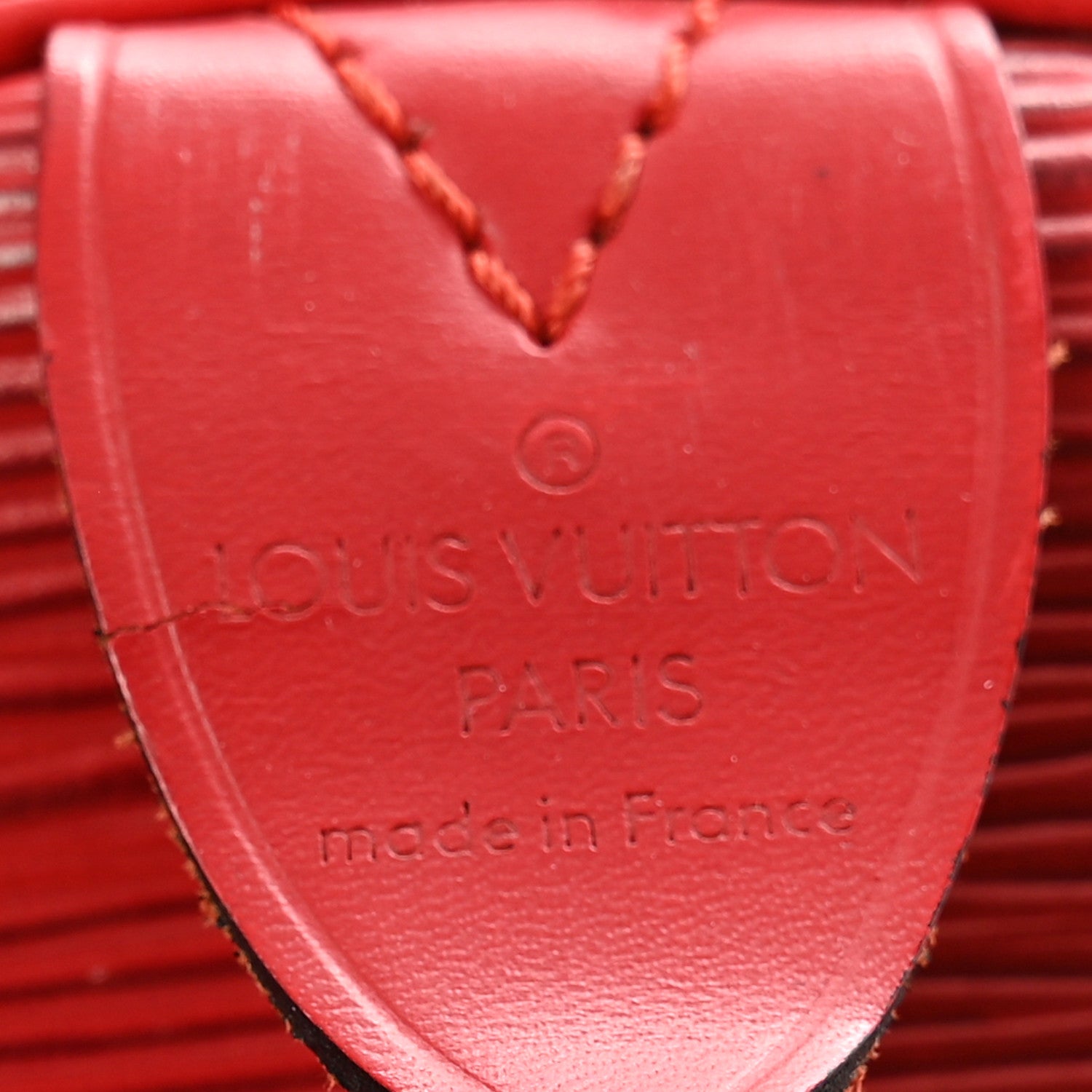 Louis Vuitton Epi Keepall 50 Castillan Red 5 of 14