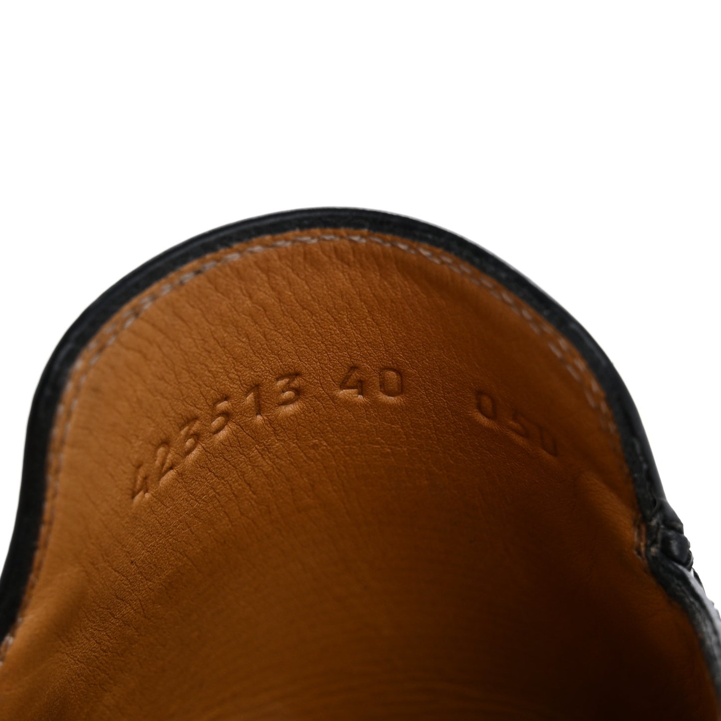 Calfskin Womens Princetown Slippers 40 Black