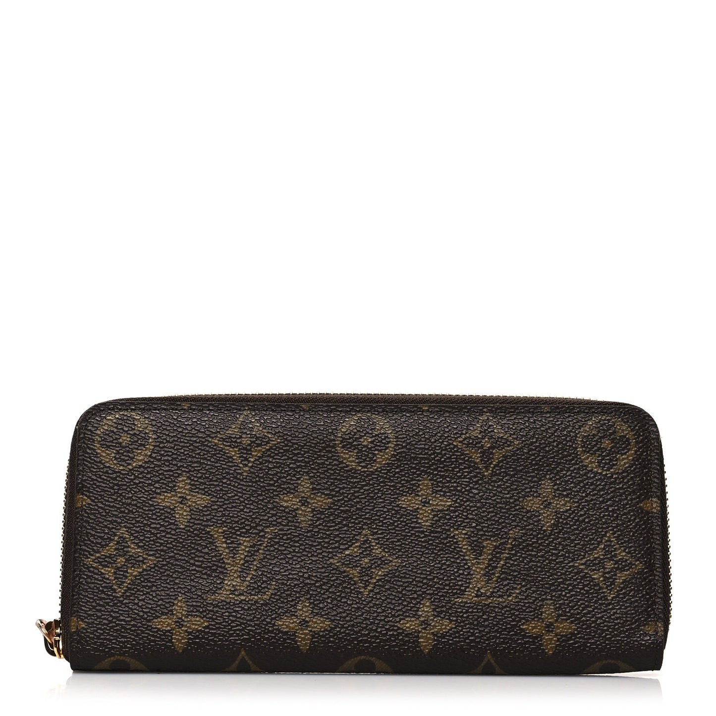 Monogram Clemence Wallet Rose Ballerine