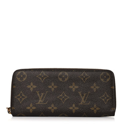 Louis Vuitton Monogram Clemence Wallet Rose Ballerine 1 of 7
