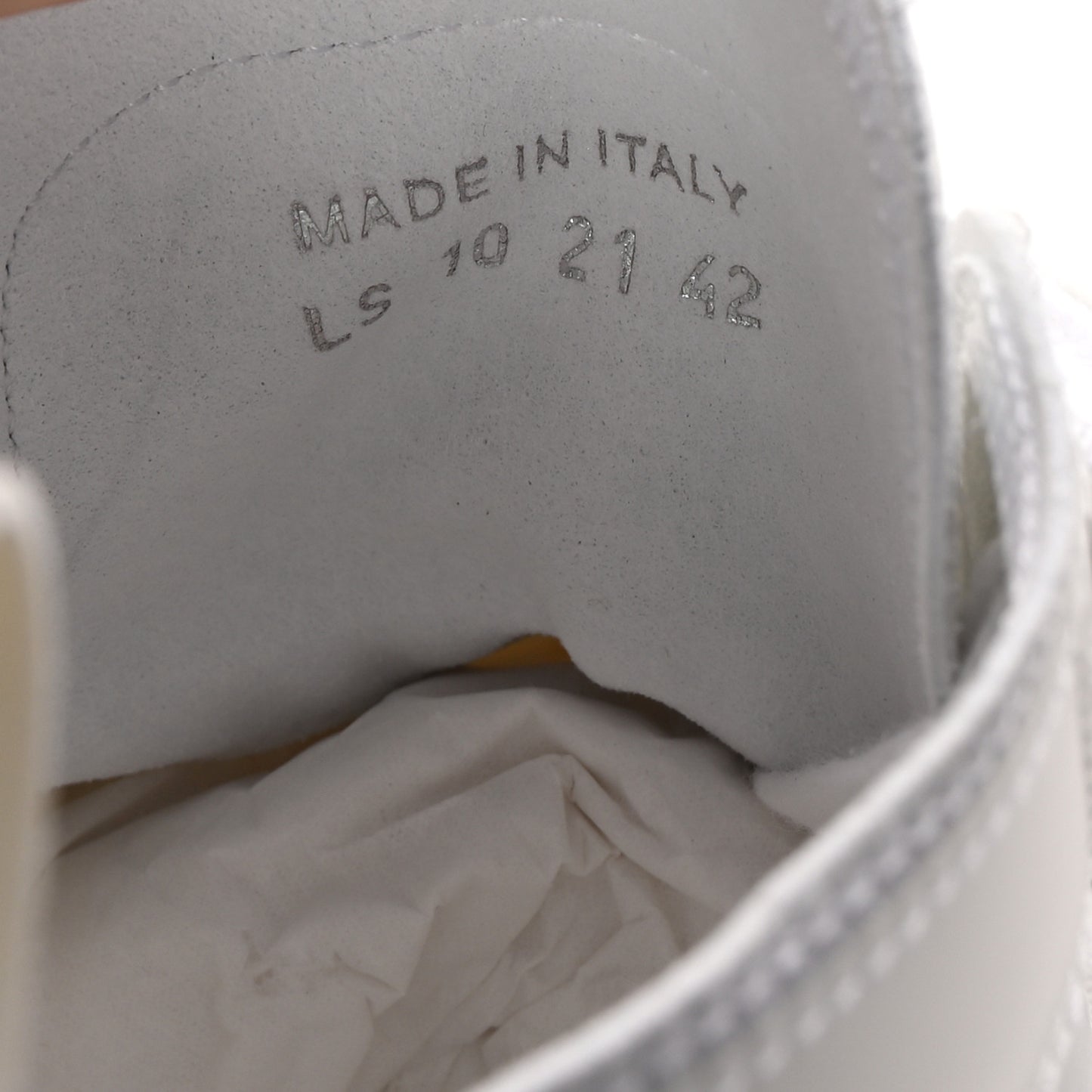 Canvas Mens B23 High Top Sneakers 42 White