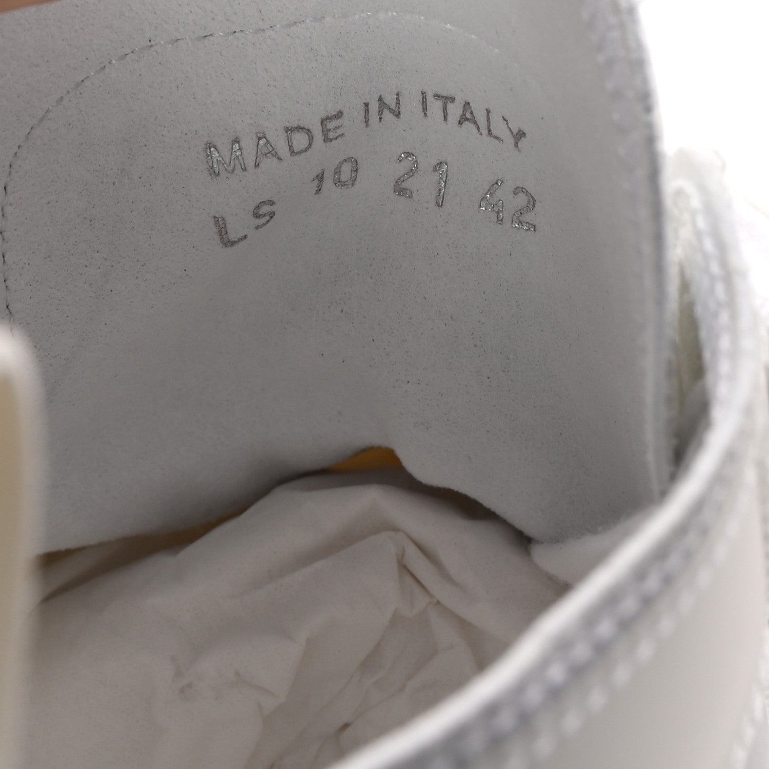 Christian Dior Canvas Mens B23 High Top Sneakers 42 White 9 of 9