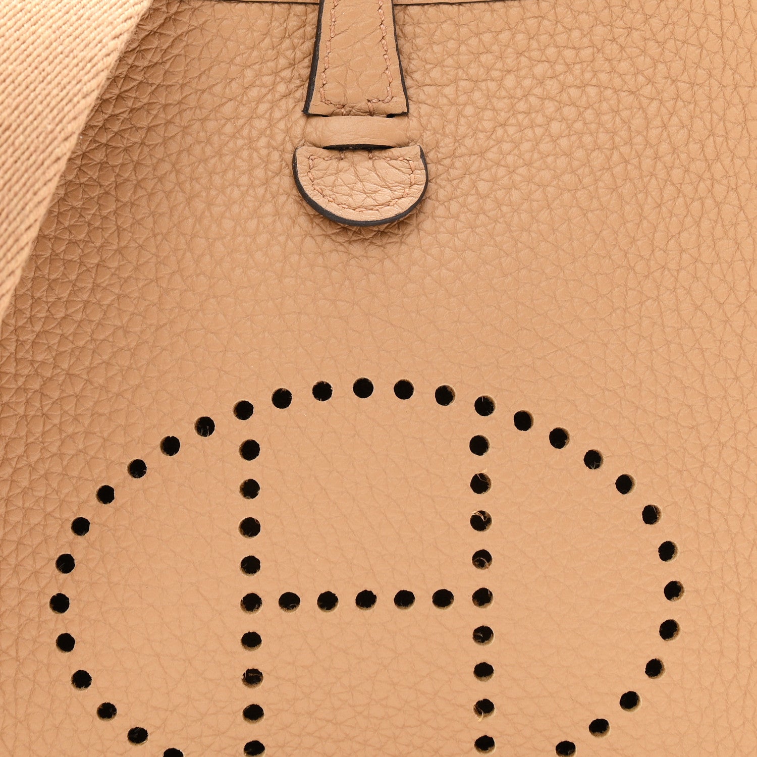 Hermes Taurillon Clemence Amazone Evelyne TPM Chai 8 of 11