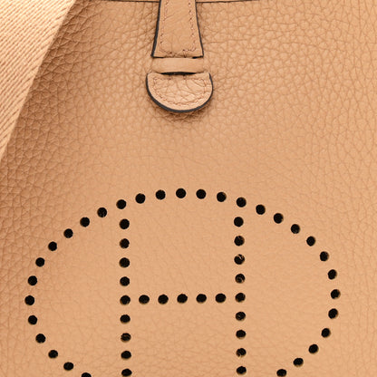 Hermes Taurillon Clemence Amazone Evelyne TPM Chai 8 of 11
