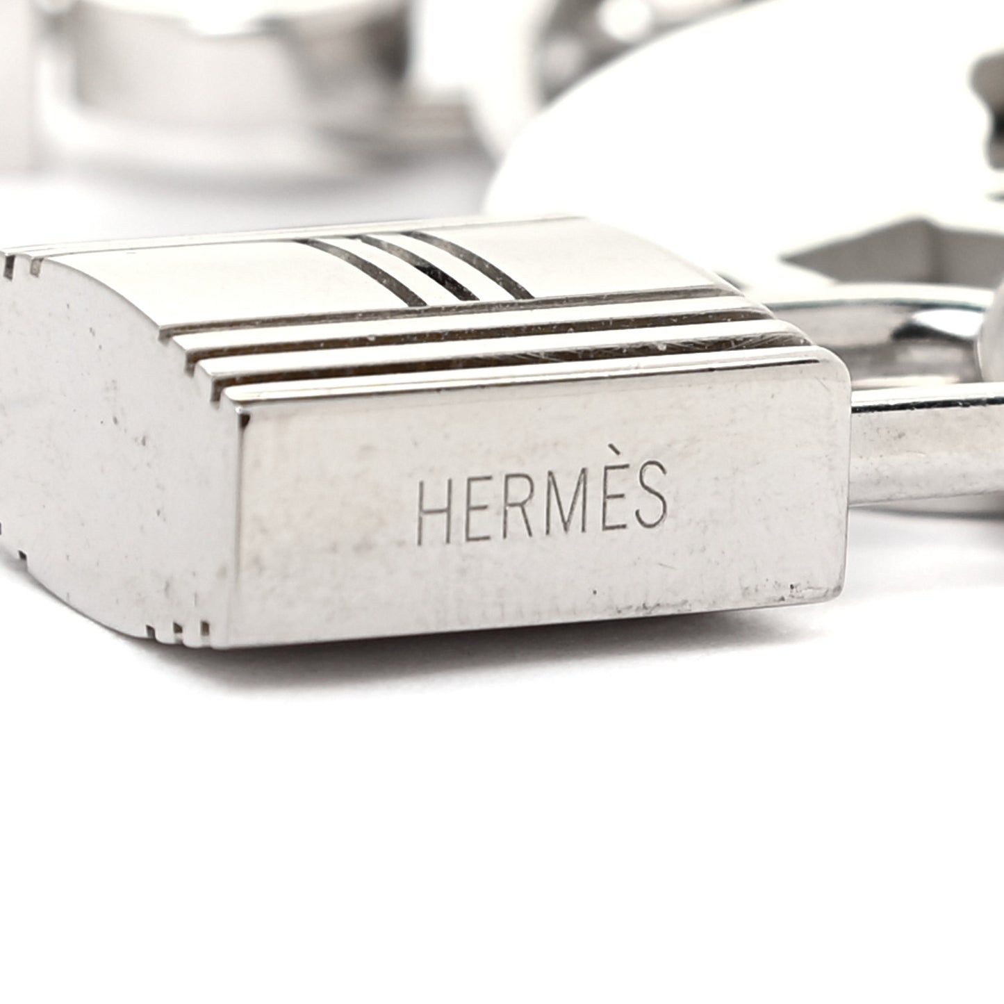 Palladium Breloque Bag Charm Silver