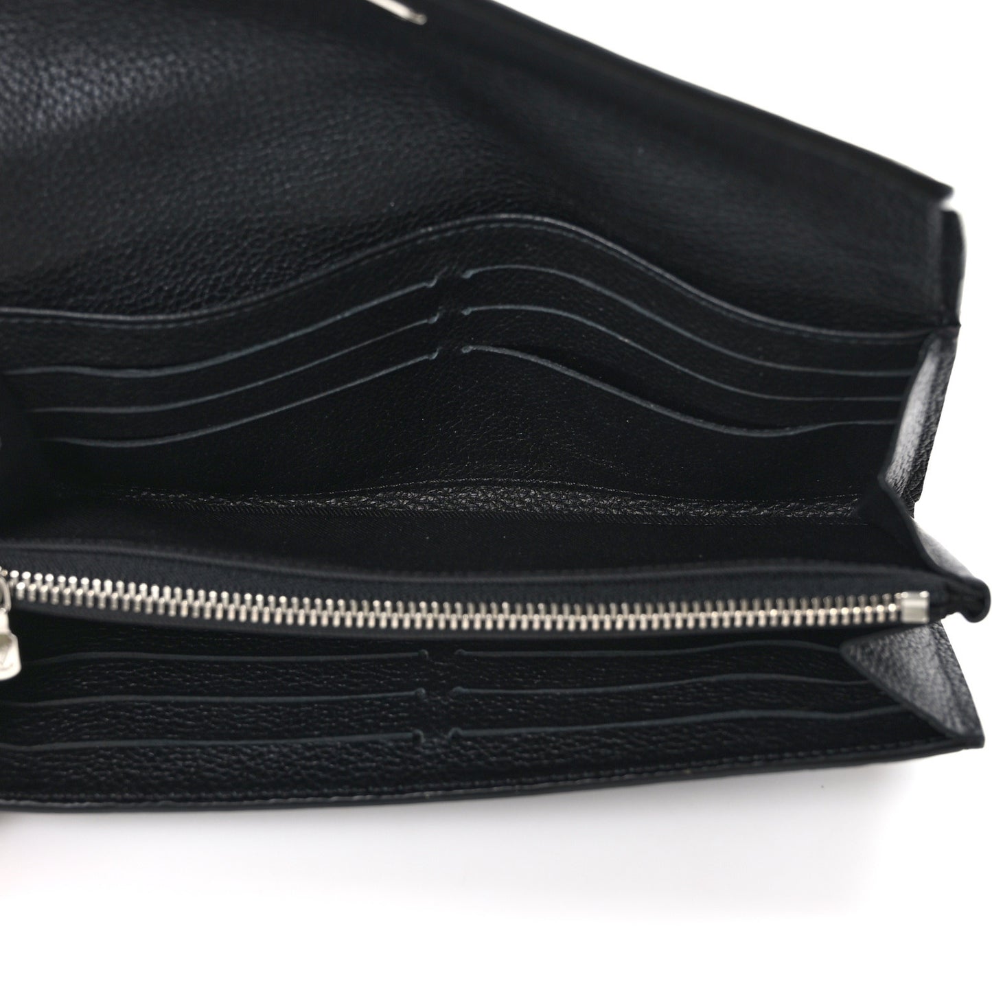 Soft Calfskin My Lockme Wallet Black