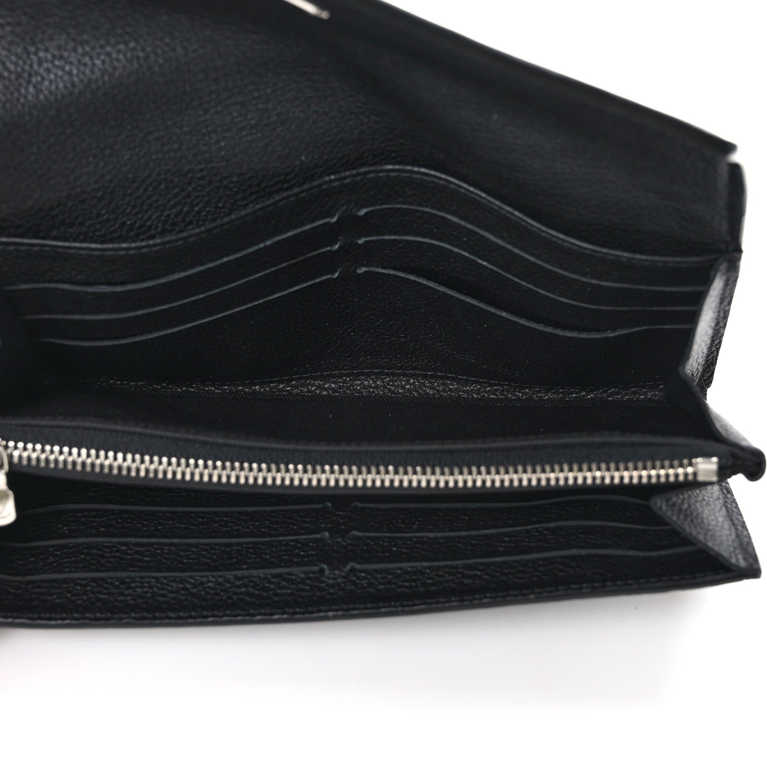 Louis Vuitton Soft Calfskin My Lockme Wallet Black 5 of 9