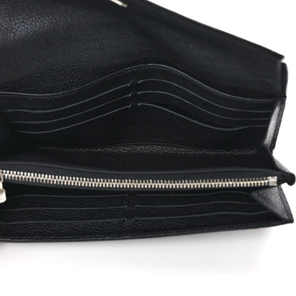 Louis Vuitton Soft Calfskin My Lockme Wallet Black 5 of 9