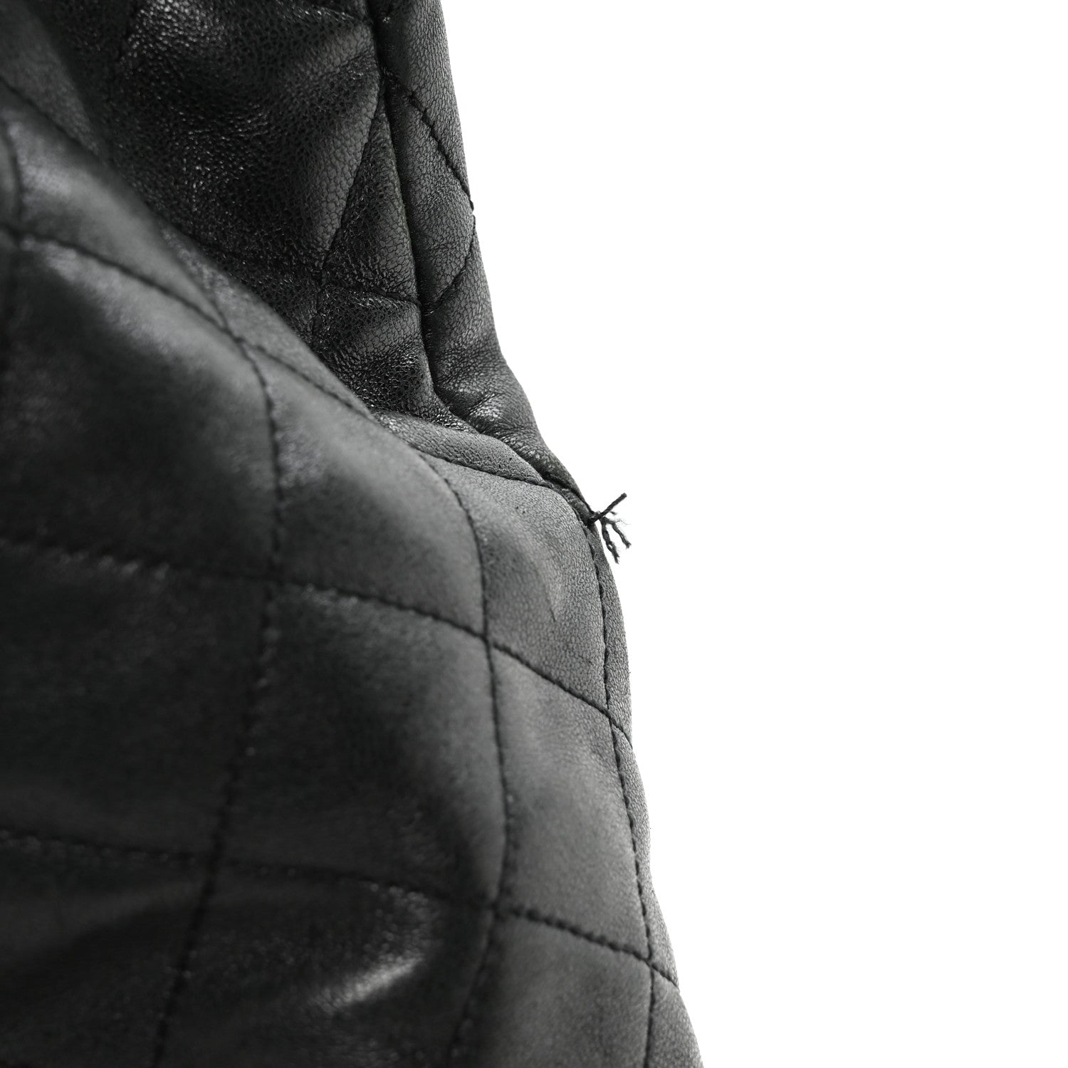 Saint Laurent Lambskin Quilted Maxi Icare Shopping Tote Black 12 of 12