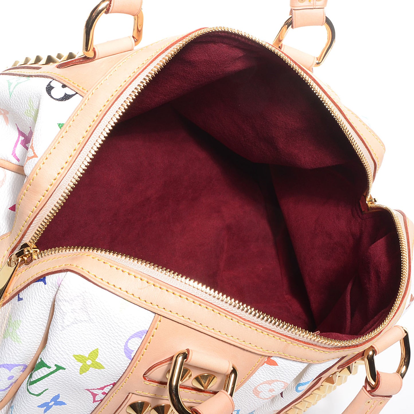 Monogram Multicolor Courtney MM White