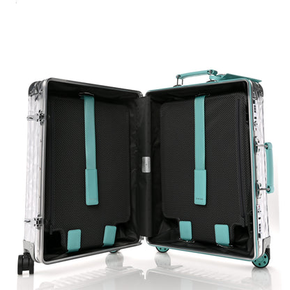 Rimowa X TIFFANY Aluminum Classic Cabin Luggage Silver 4 of 8