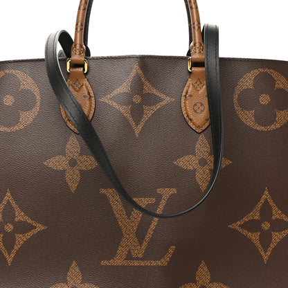 Louis Vuitton Reverse Monogram Giant Onthego GM 7 of 9
