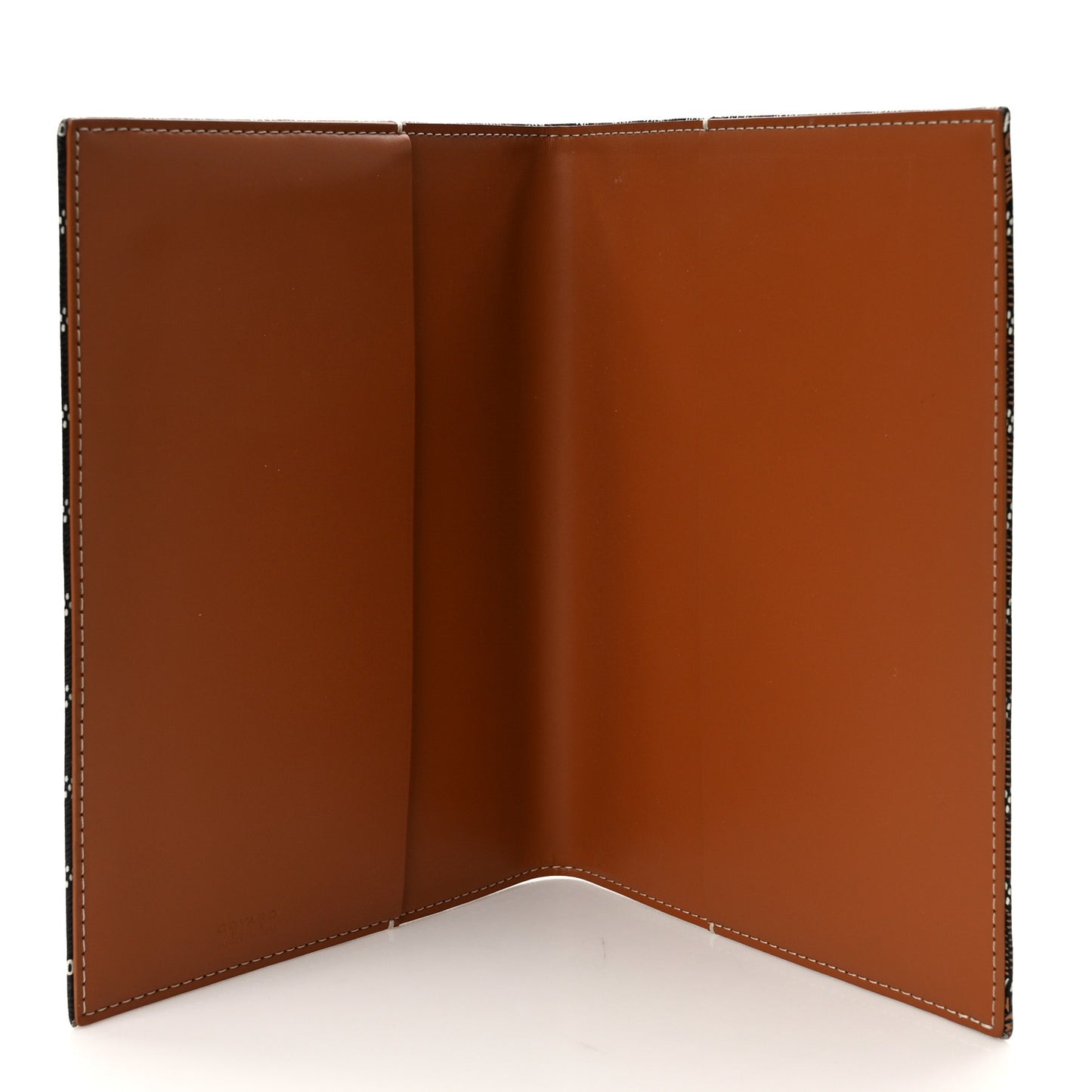 Goyardine Agenda Cover Black Gold