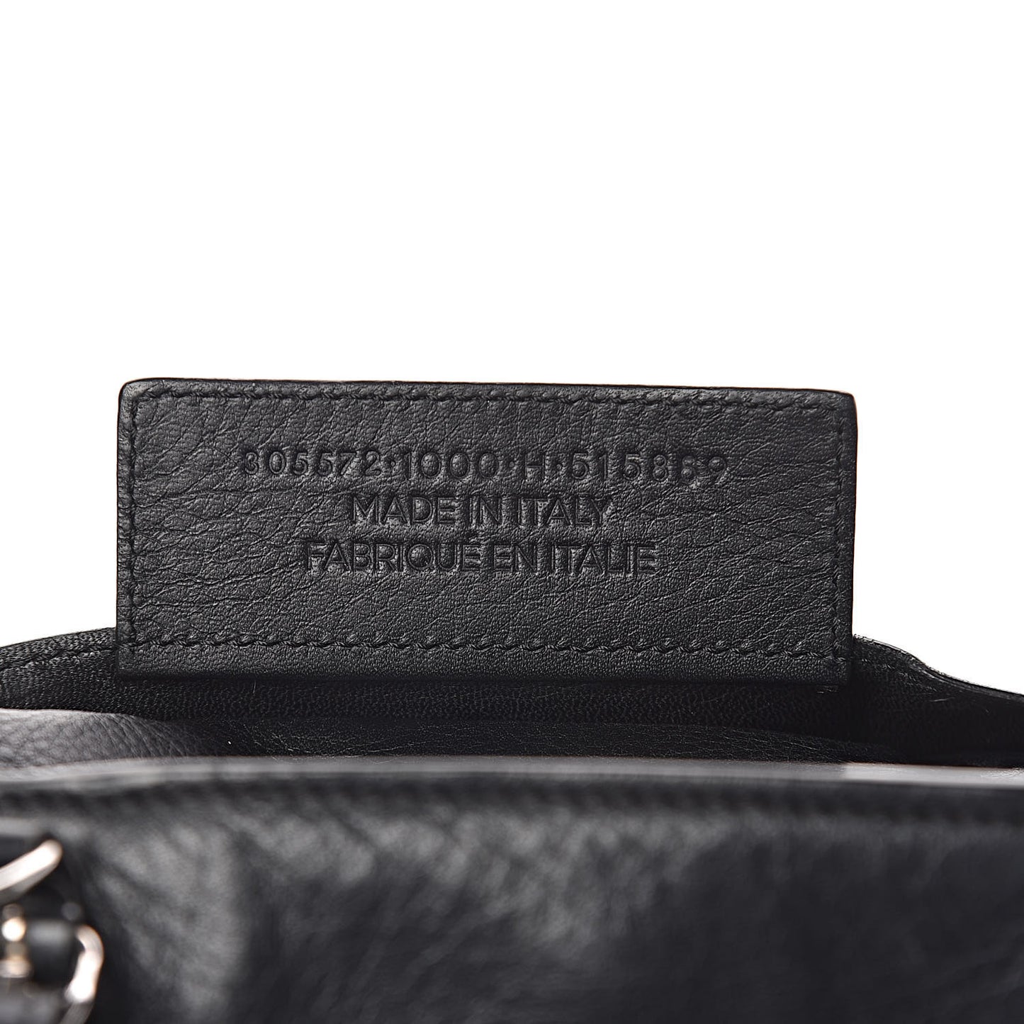 Calfskin Papier Mini A4 Tote Black